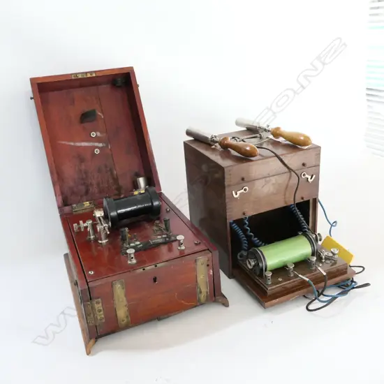 2 ELECTROTHERAPY INSTRUMENTS IN BOXES (INCOMPLETE)